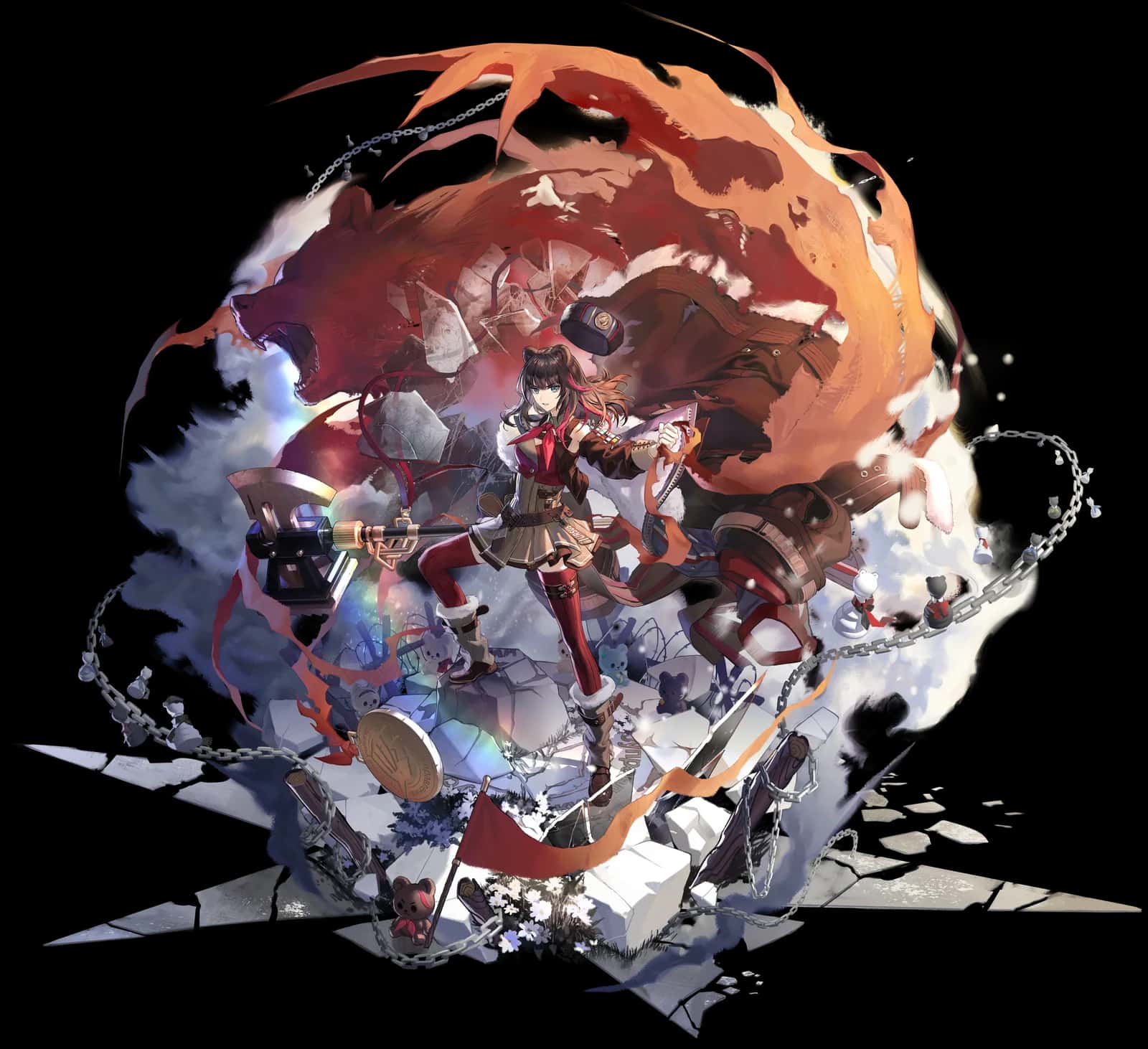 Zima the Raging Tide key art