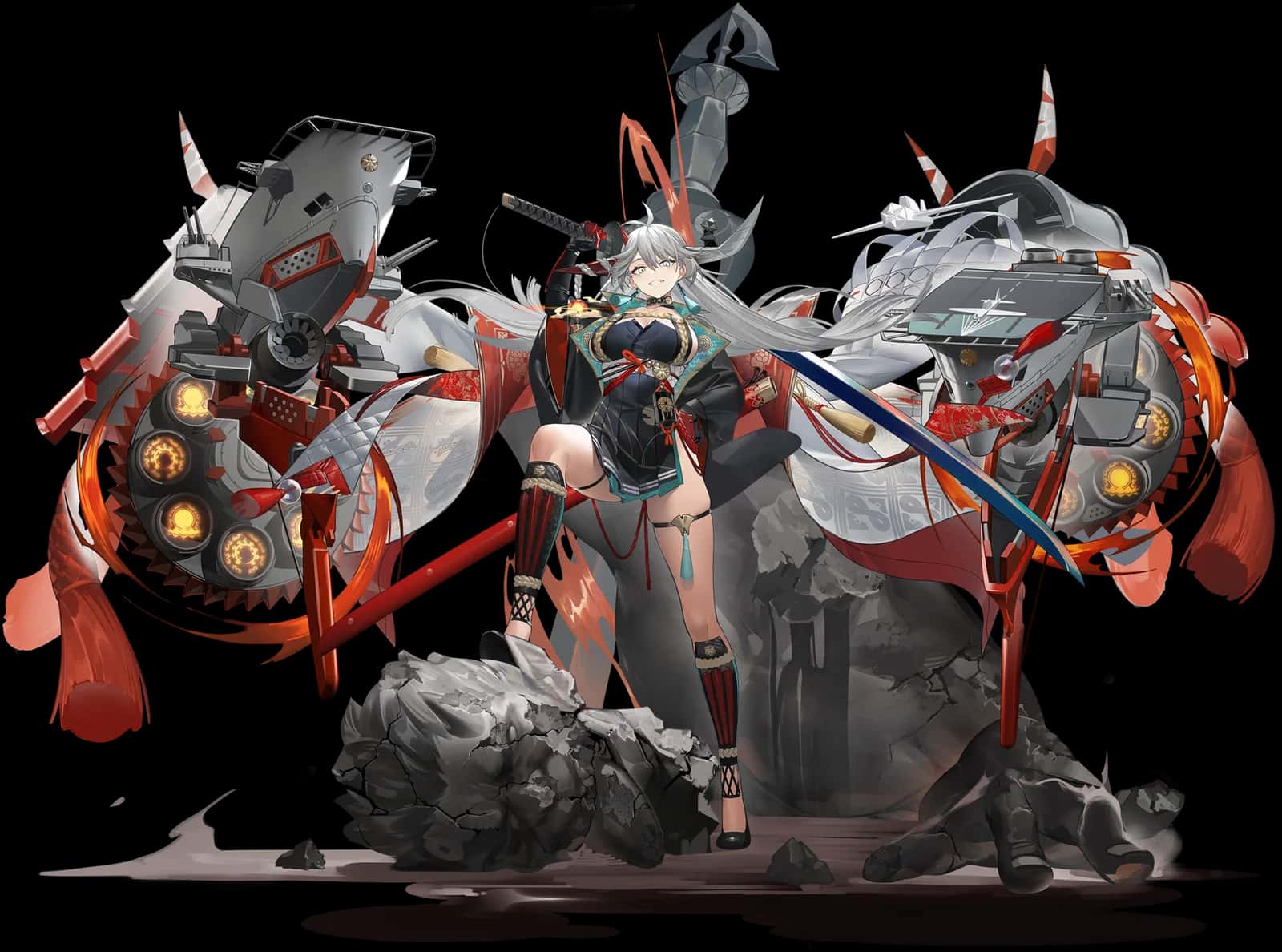 Hakuryuu key art