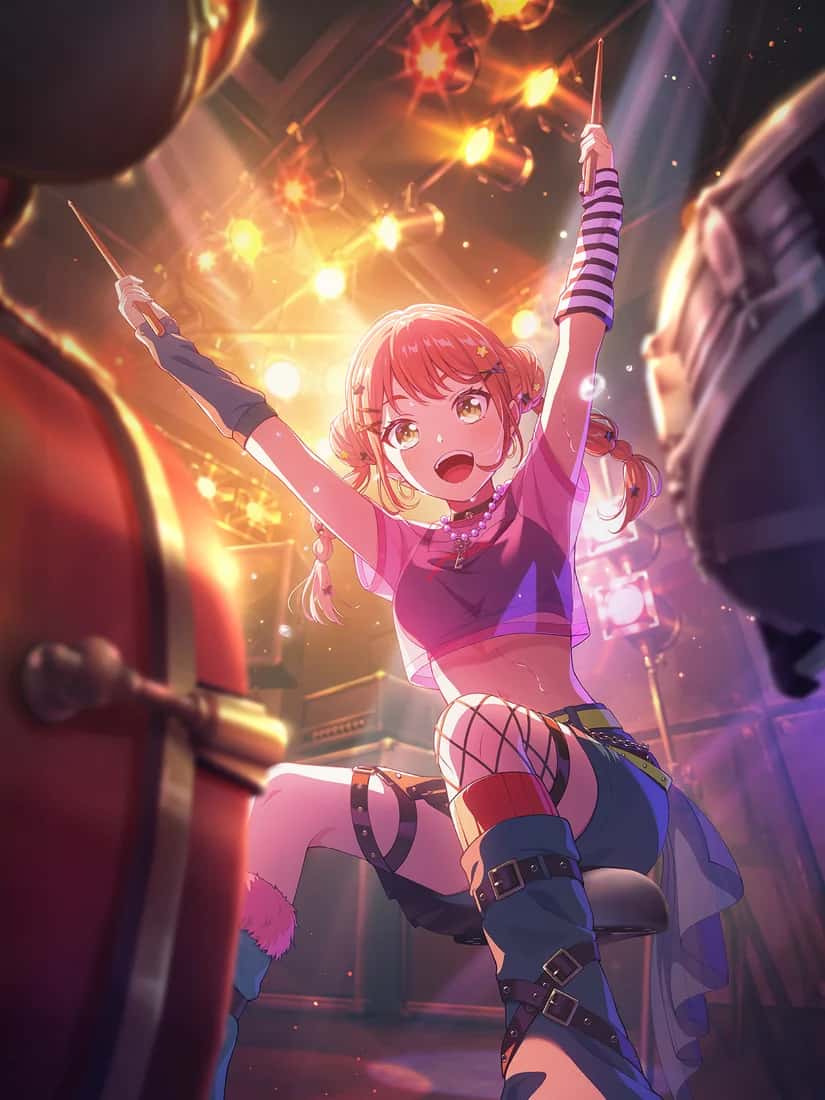 Chieri Umezato [At the Heart of the Roar!!] key art