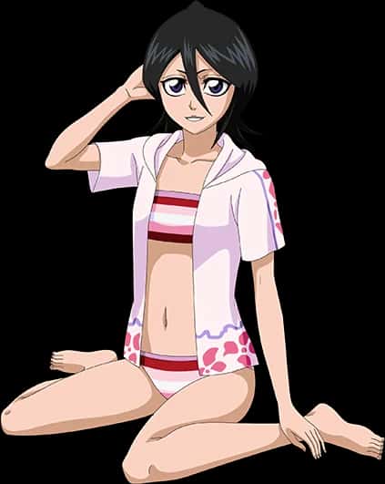 Rukia Kuchiki (Swimsuit version) (Speed Attribute) key art