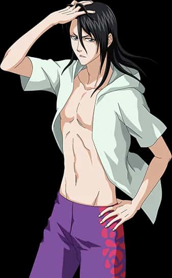 Byakuya Kuchiki (Swimsuit version) (Speed Attribute) key art