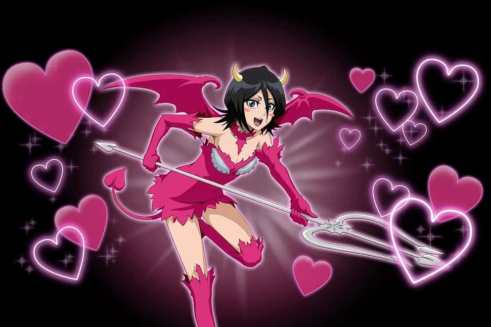 Rukia Kuchiki (Halloween version) key art