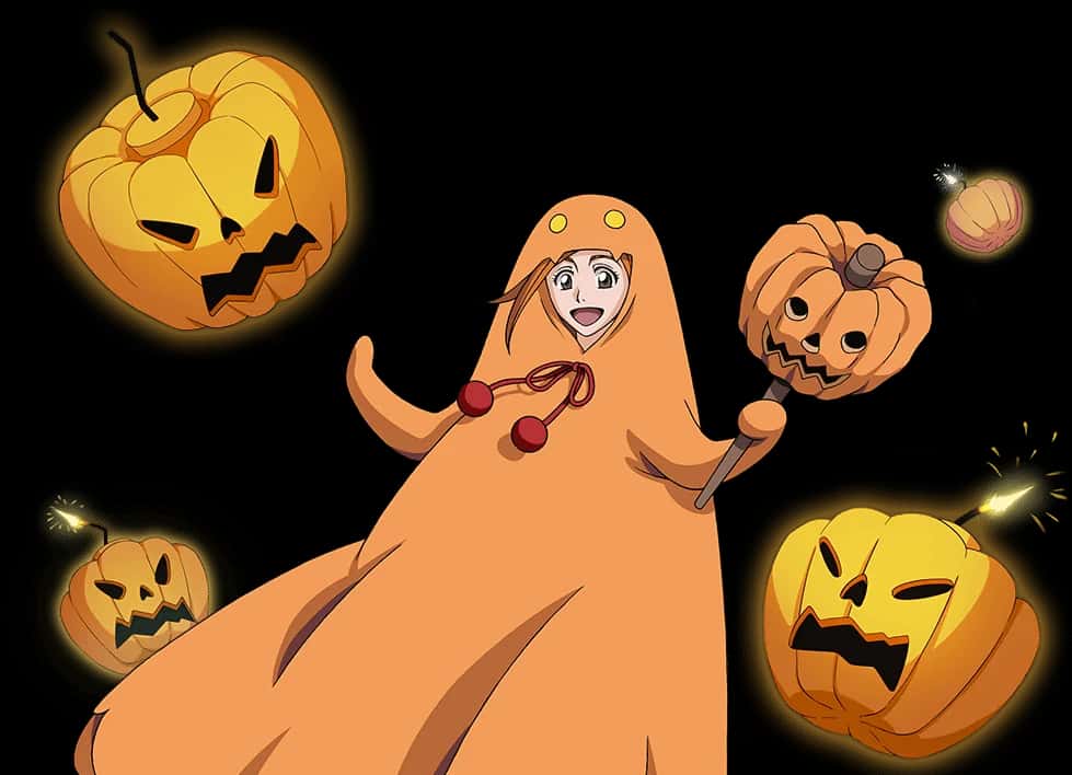 Orihime Inoue (Halloween version) (Heart Attribute) key art