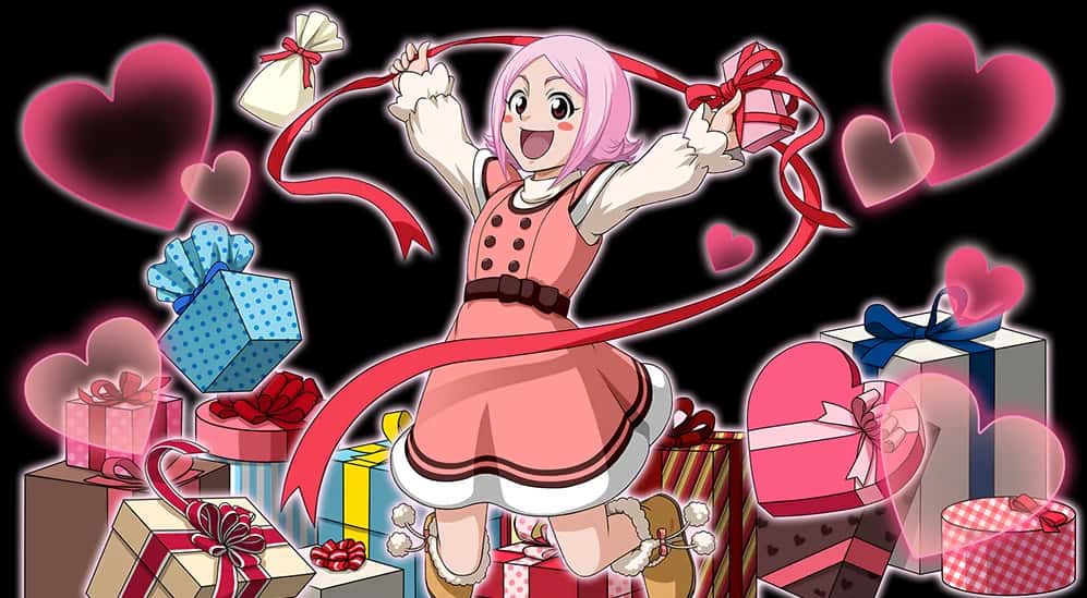 Yachiru Kusajishi (Valentine's version) key art