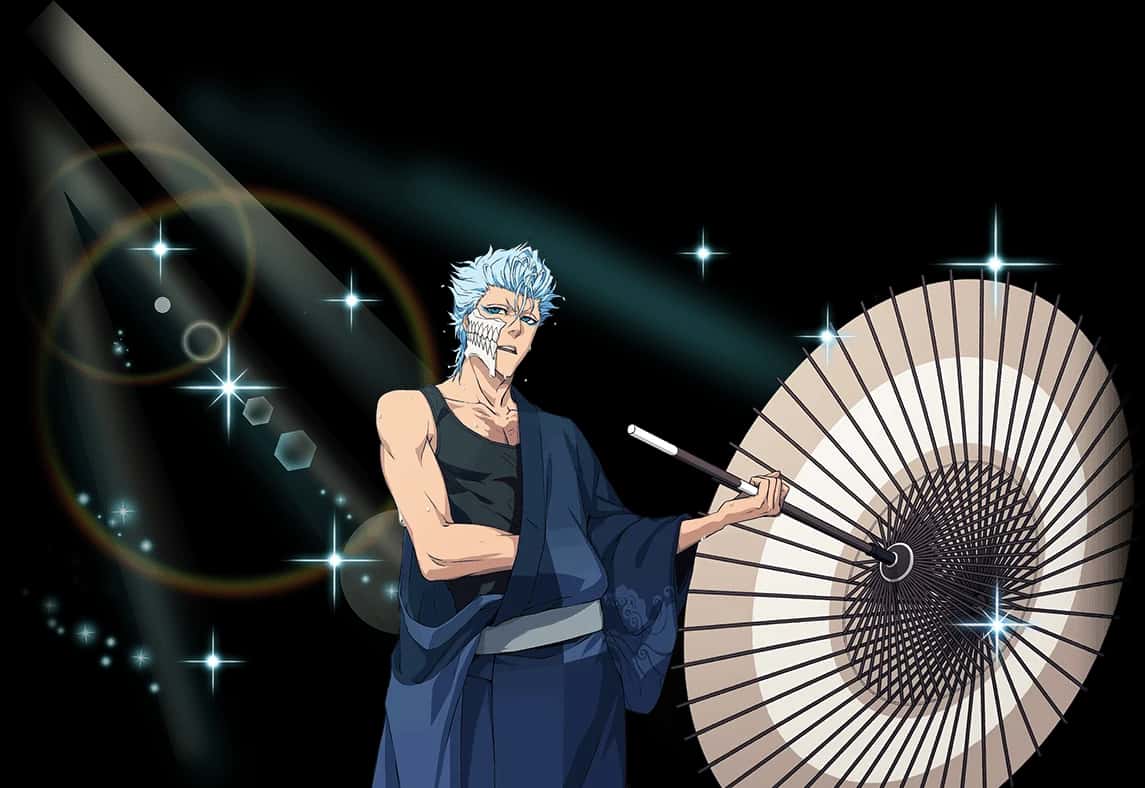 Grimmjow Jeagerjaques (Japanese Parasol version) key art