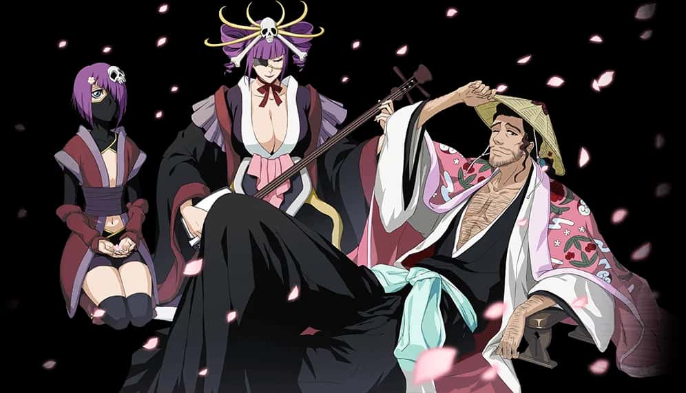 Shunsui Kyoraku (Tag Team version) key art