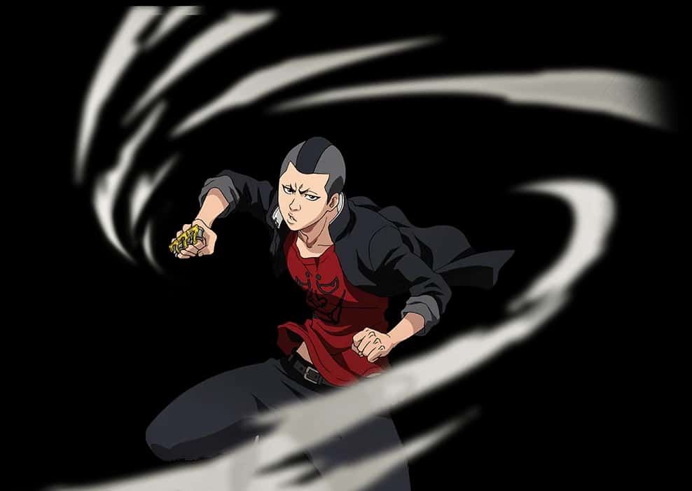 Moeh Shishigawara (Fullbring version) key art