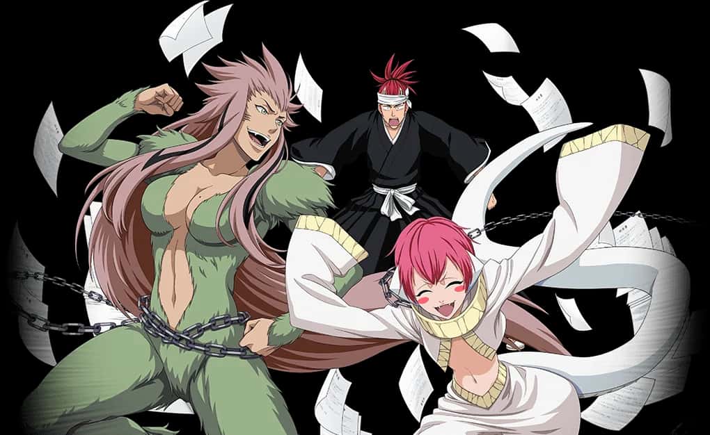 Renji Abarai (Tag Team version) key art