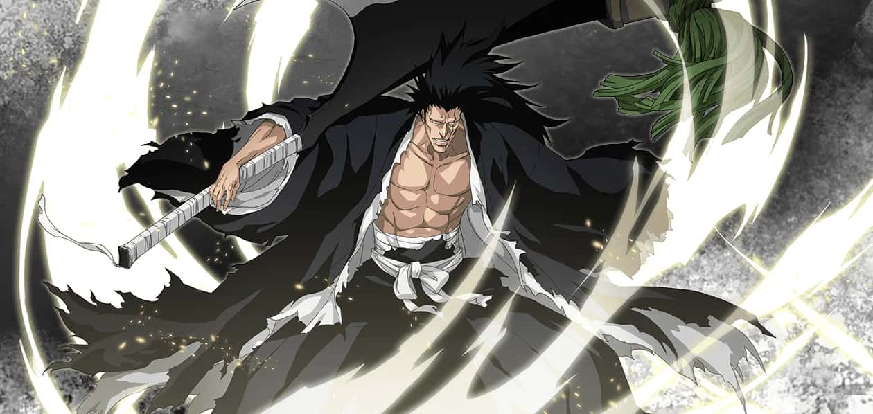 Kenpachi Zaraki (Thousand-Year Blood War version) key art