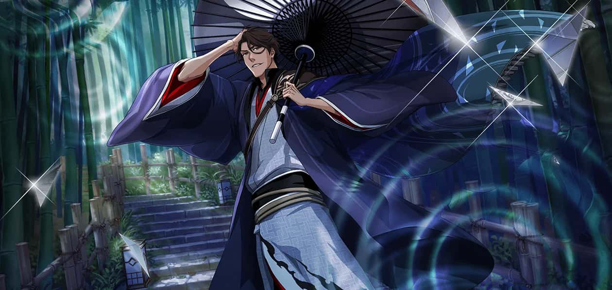 Sosuke Aizen (Japanese Parasol version) key art