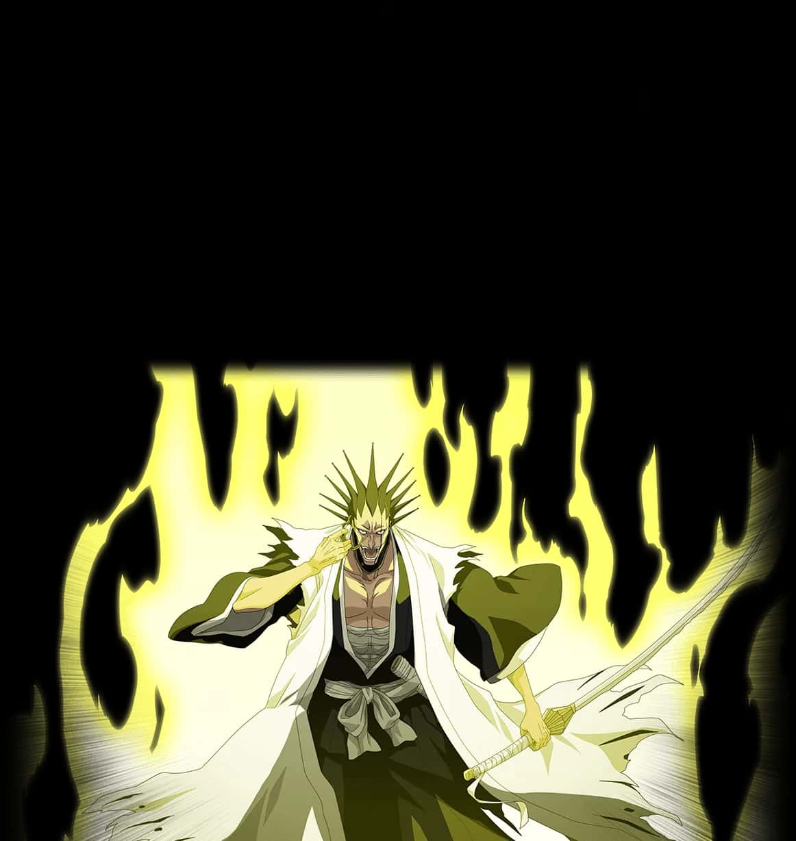 Kenpachi Zaraki (Fierce Battle version) key art