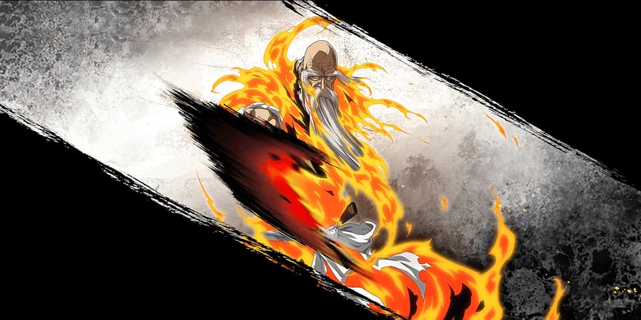 Shigekuni Genryusai Yamamoto (Thousand-Year Blood War West/North version) key art