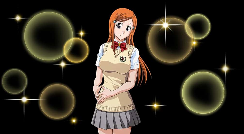 4★ Orihime Inoue (School Uniform version) (Technique Attribute) (2021) key art