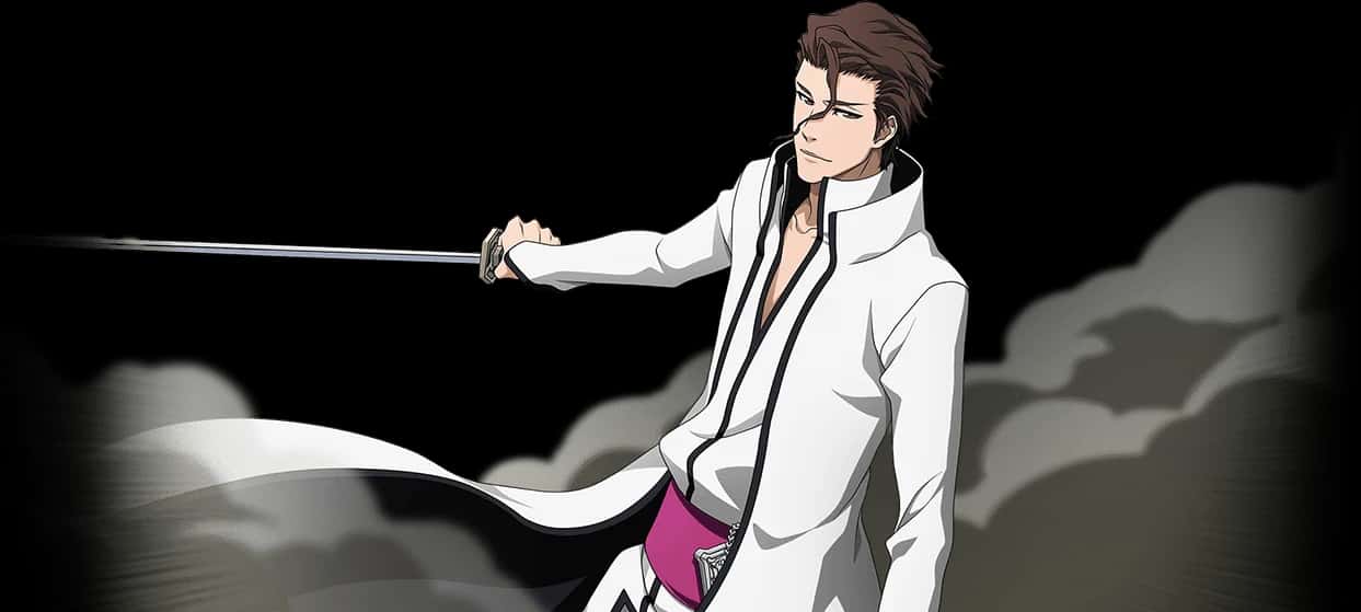 Sosuke Aizen (Fierce Battle version) (Mind Attribute) key art