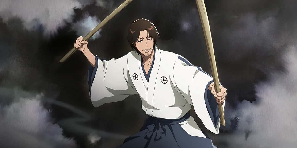 Shunsui Kyoraku (Soul Reaper Academy version) key art