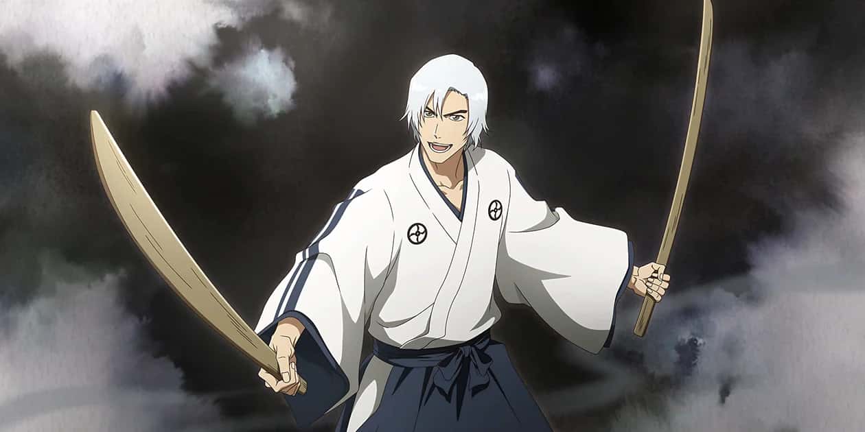 Jushiro Ukitake (Soul Reaper Academy version) key art