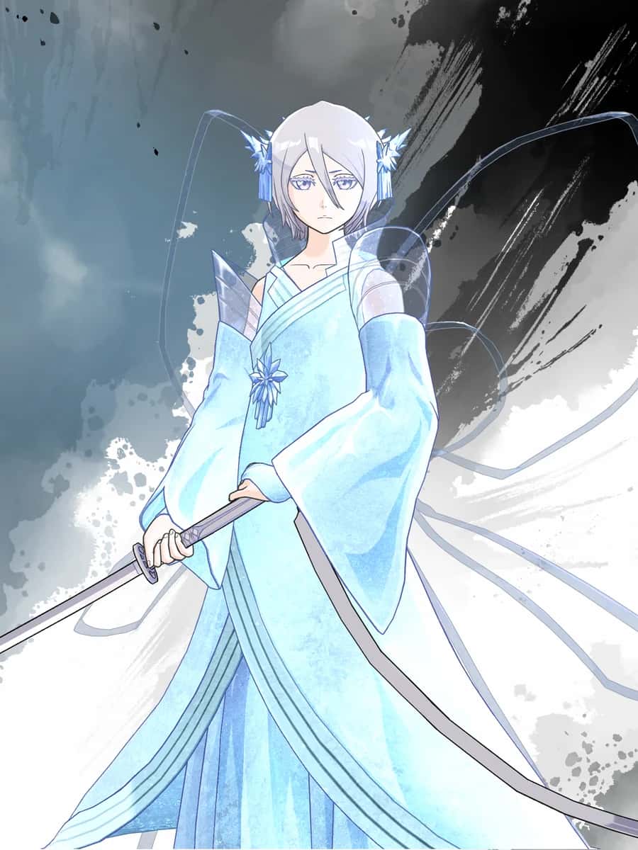 Rukia Kuchiki (Hakka no Togame) key art