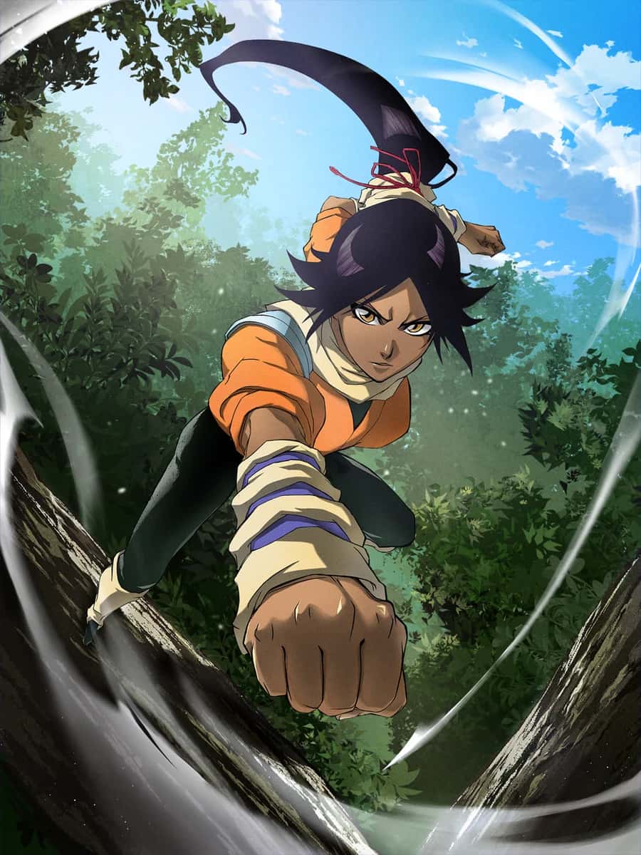 Yoruichi Shihoin key art