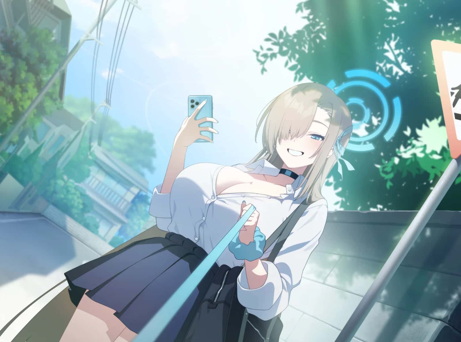 Asuna (School) key art