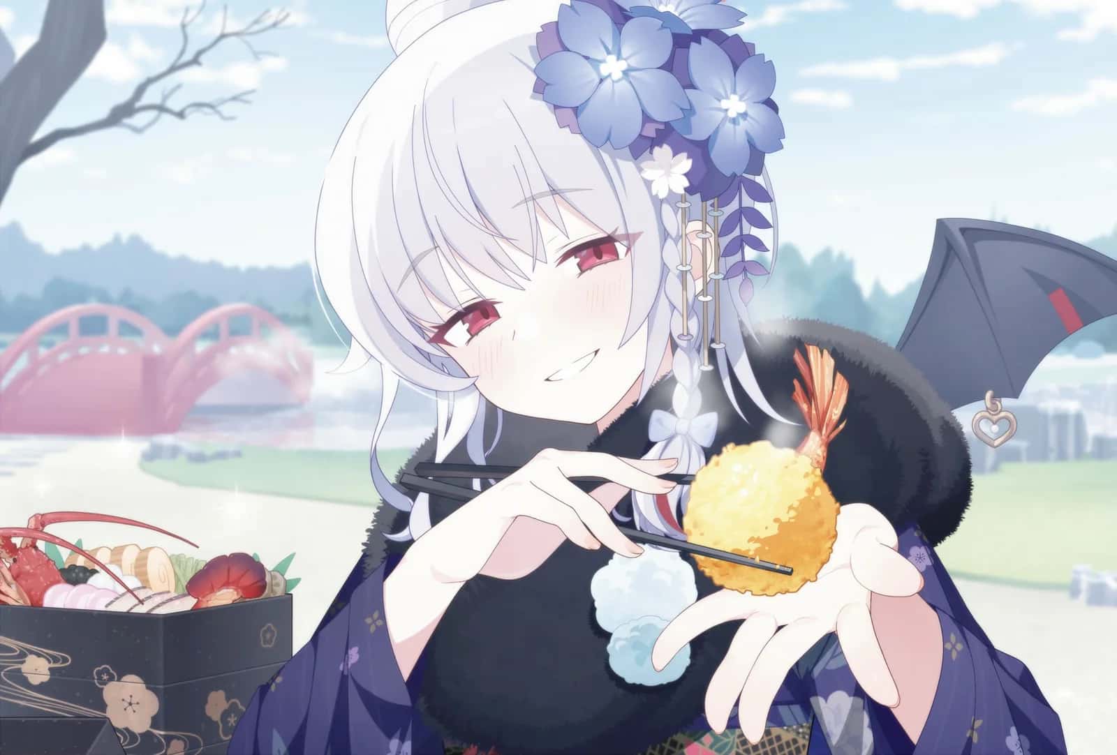 Haruna (New Year) key art