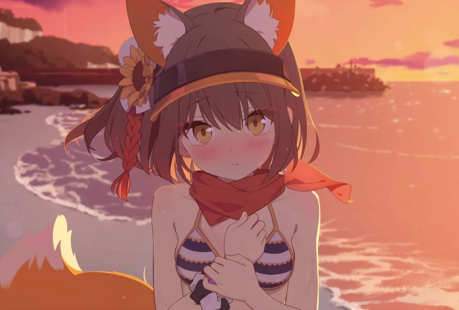 Izuna (Swimsuit) key art