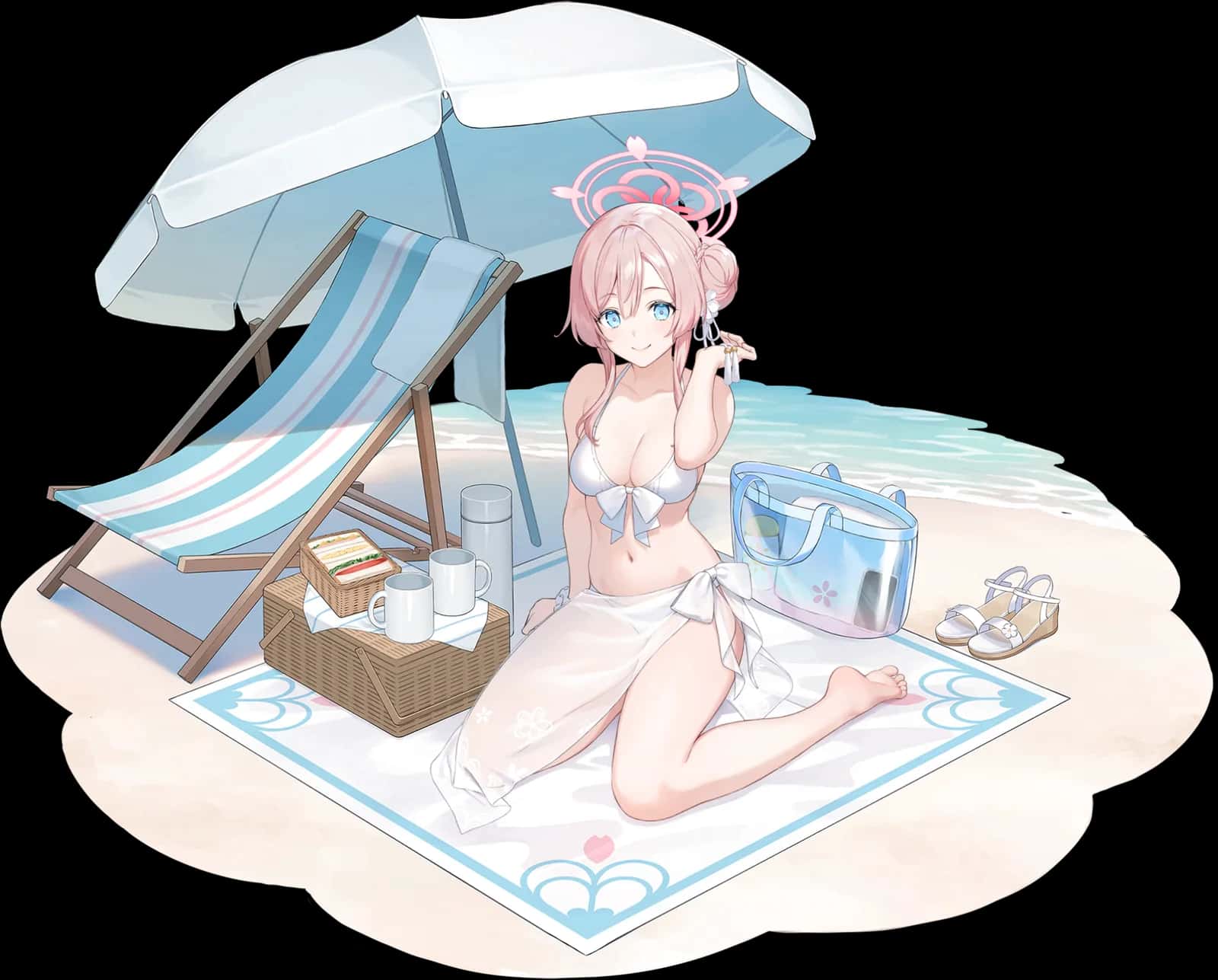 Mimori (Swimsuit) key art