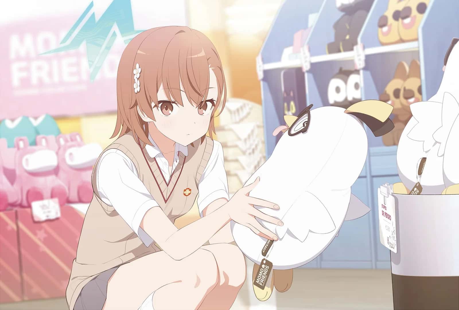 Misaka Mikoto key art
