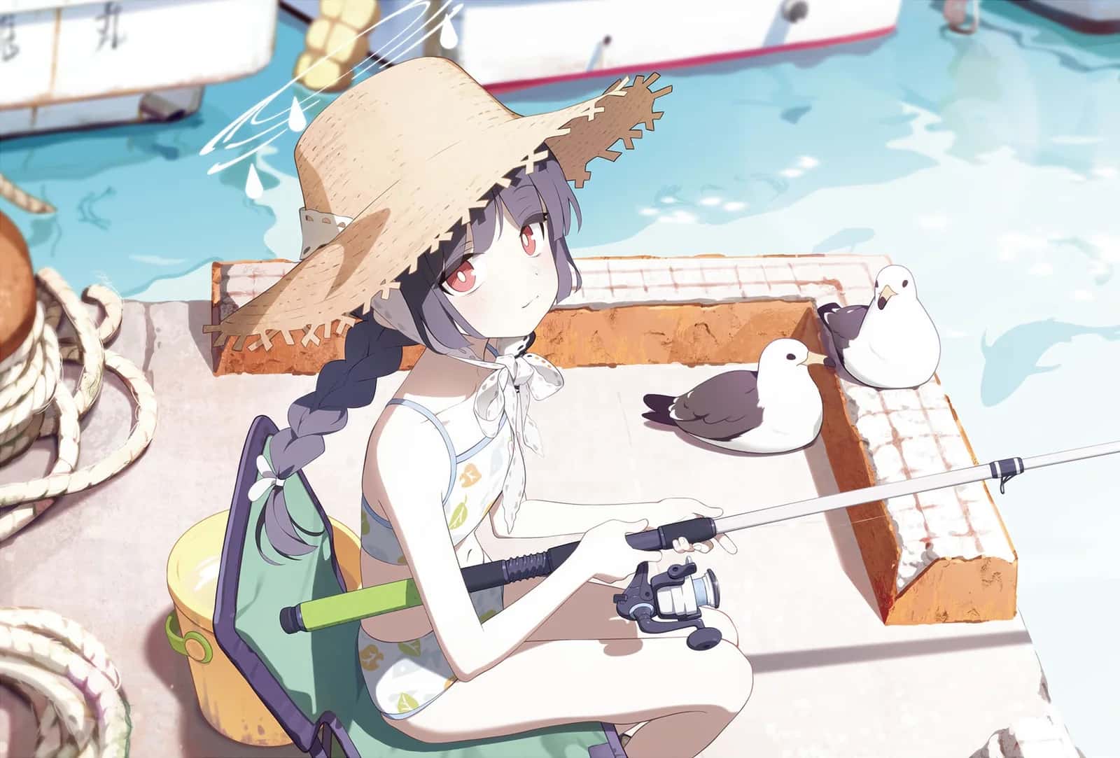 Miyu (Swimsuit) key art