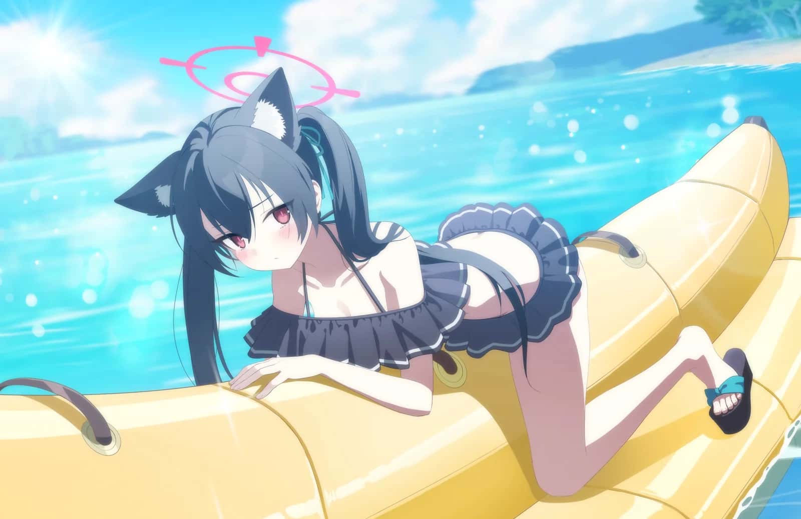 Serika (Swimsuit) key art