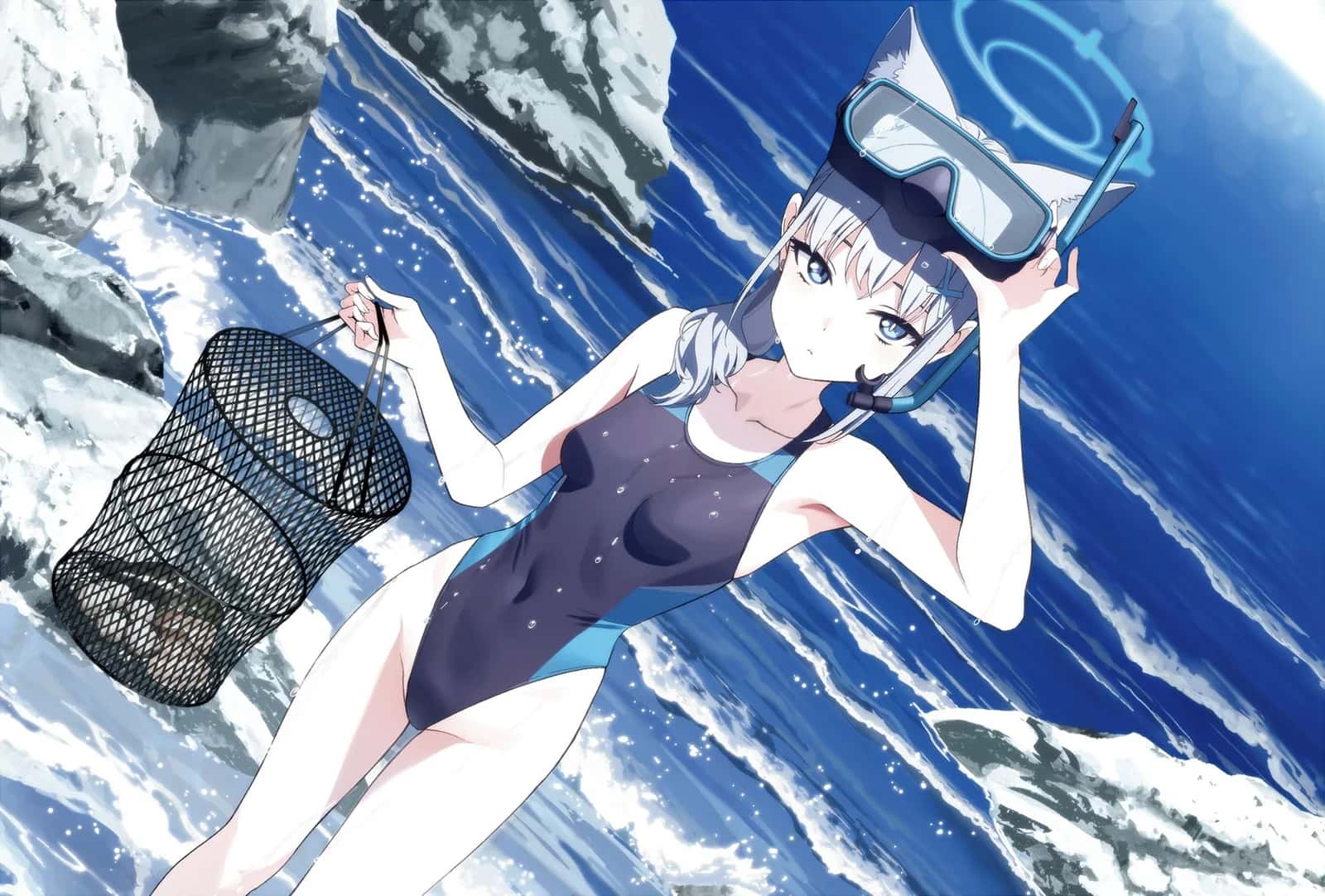 Shiroko (Swimsuit) key art