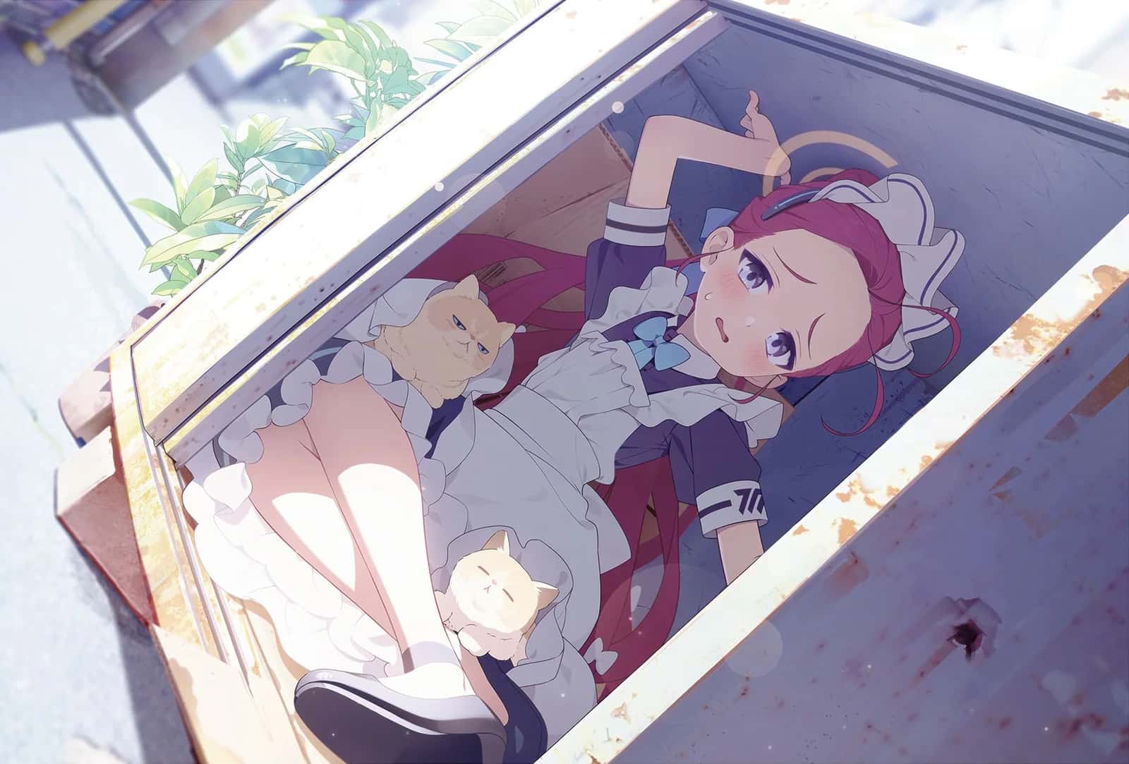 Yuzu (Maid) key art