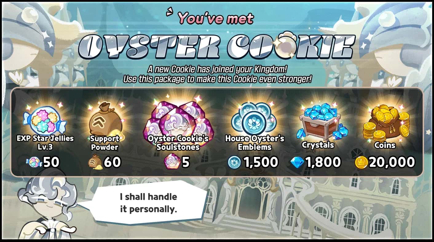 Oyster Cookie key art