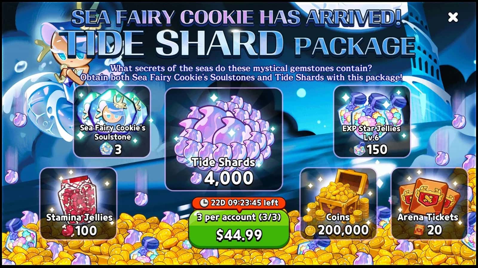 Sea Fairy Cookie key art