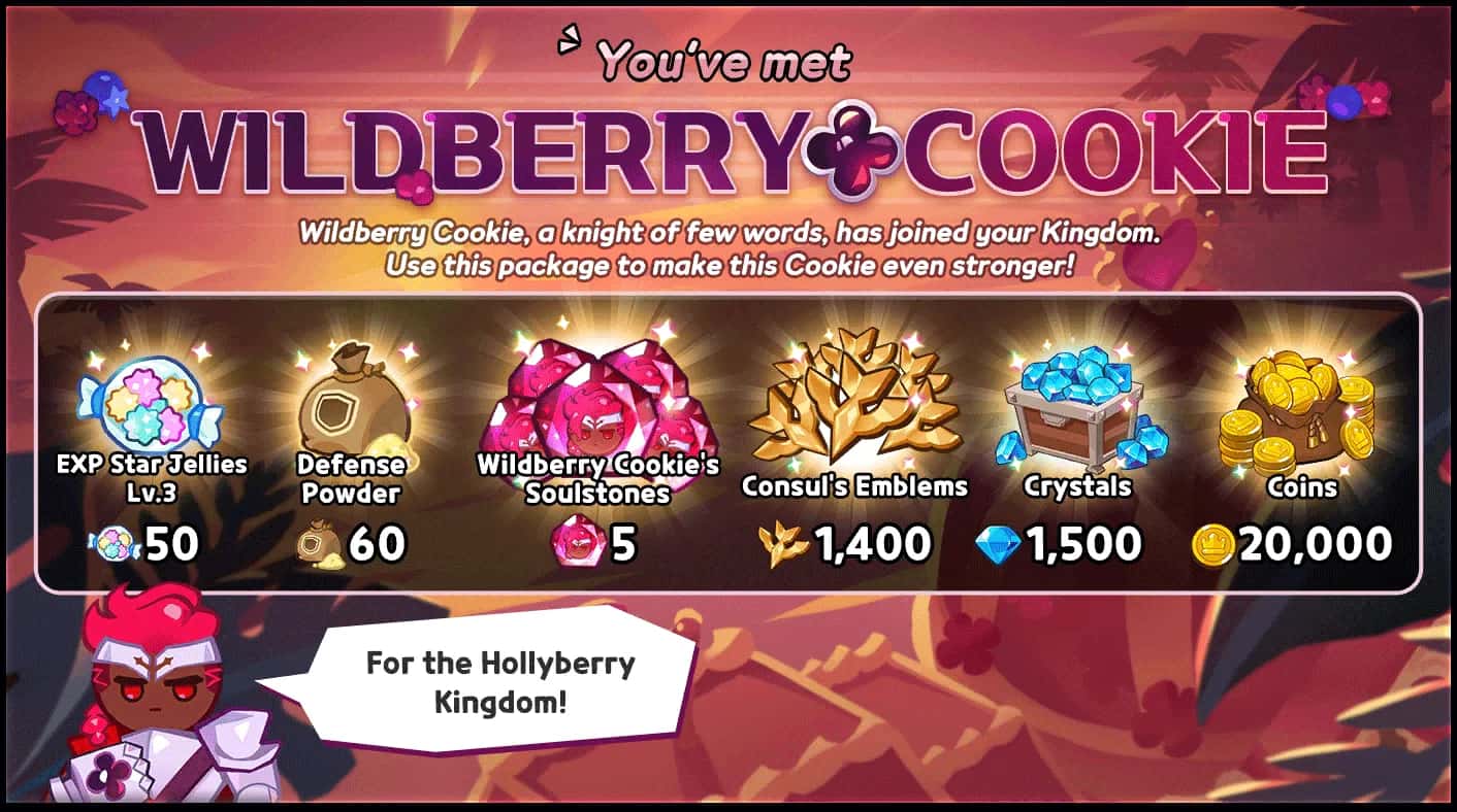 Wildberry Cookie key art