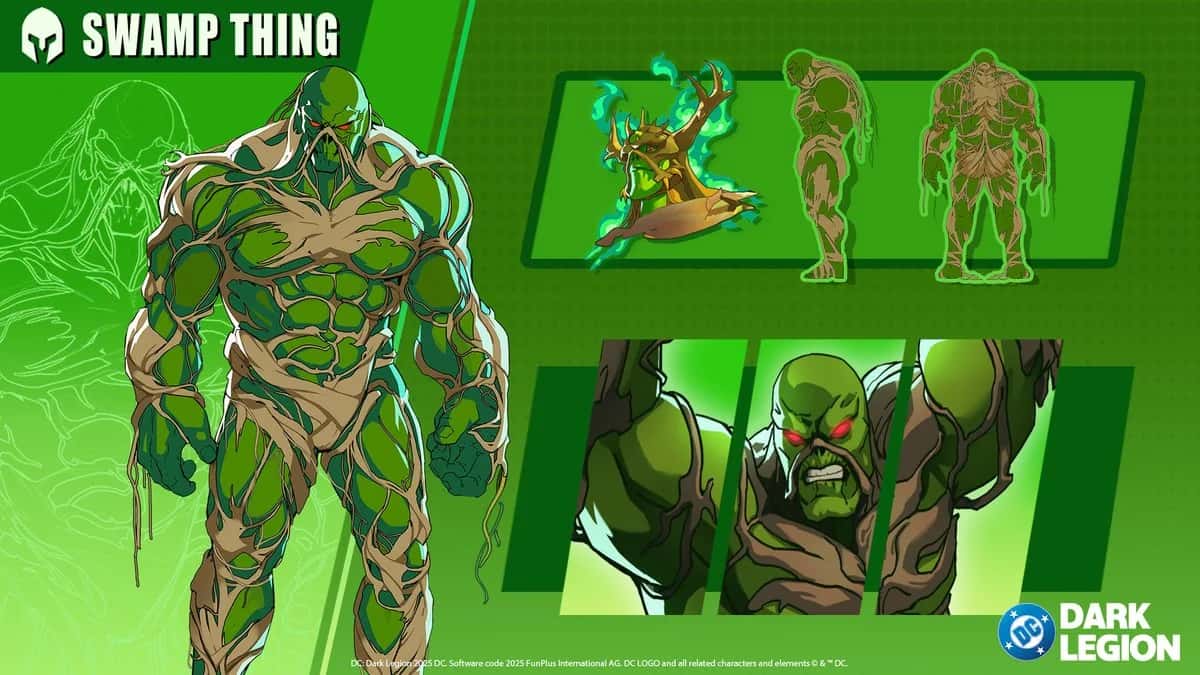 Swamp Thing key art
