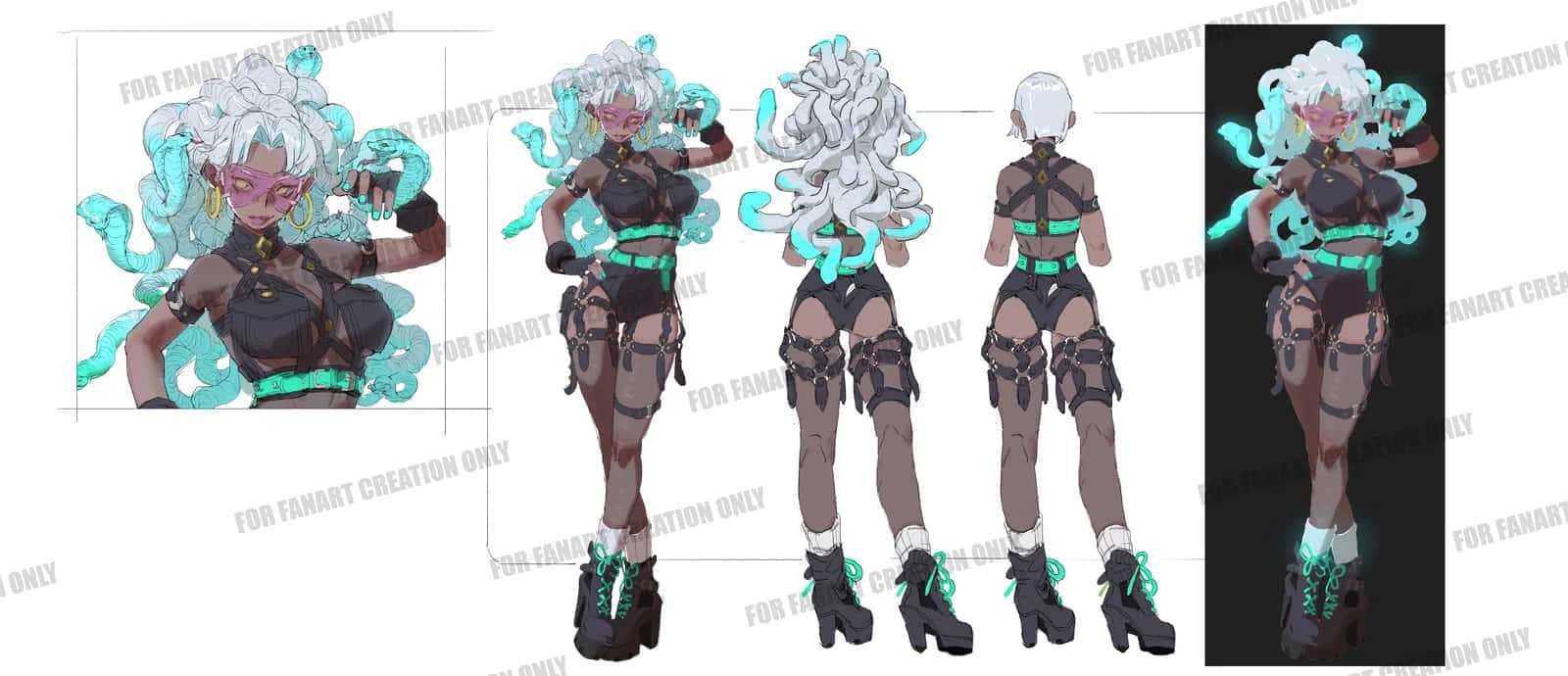 Melanie (Medusa) key art
