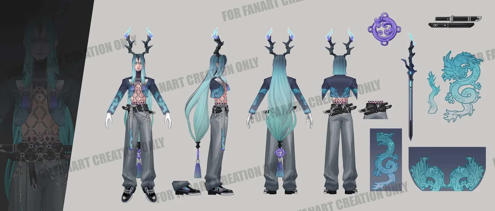 Xiao Yin (Azure Dragon) key art