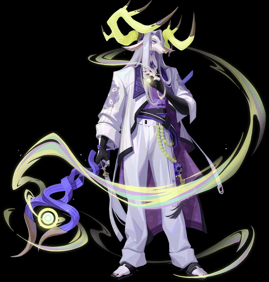 Yu Ran (Bai Ze) key art