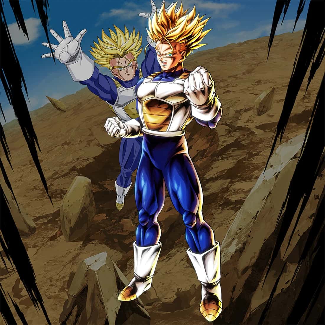 Super Saiyan Trunks (Teen) (SP, Blue) DBL-EVT-113S key art
