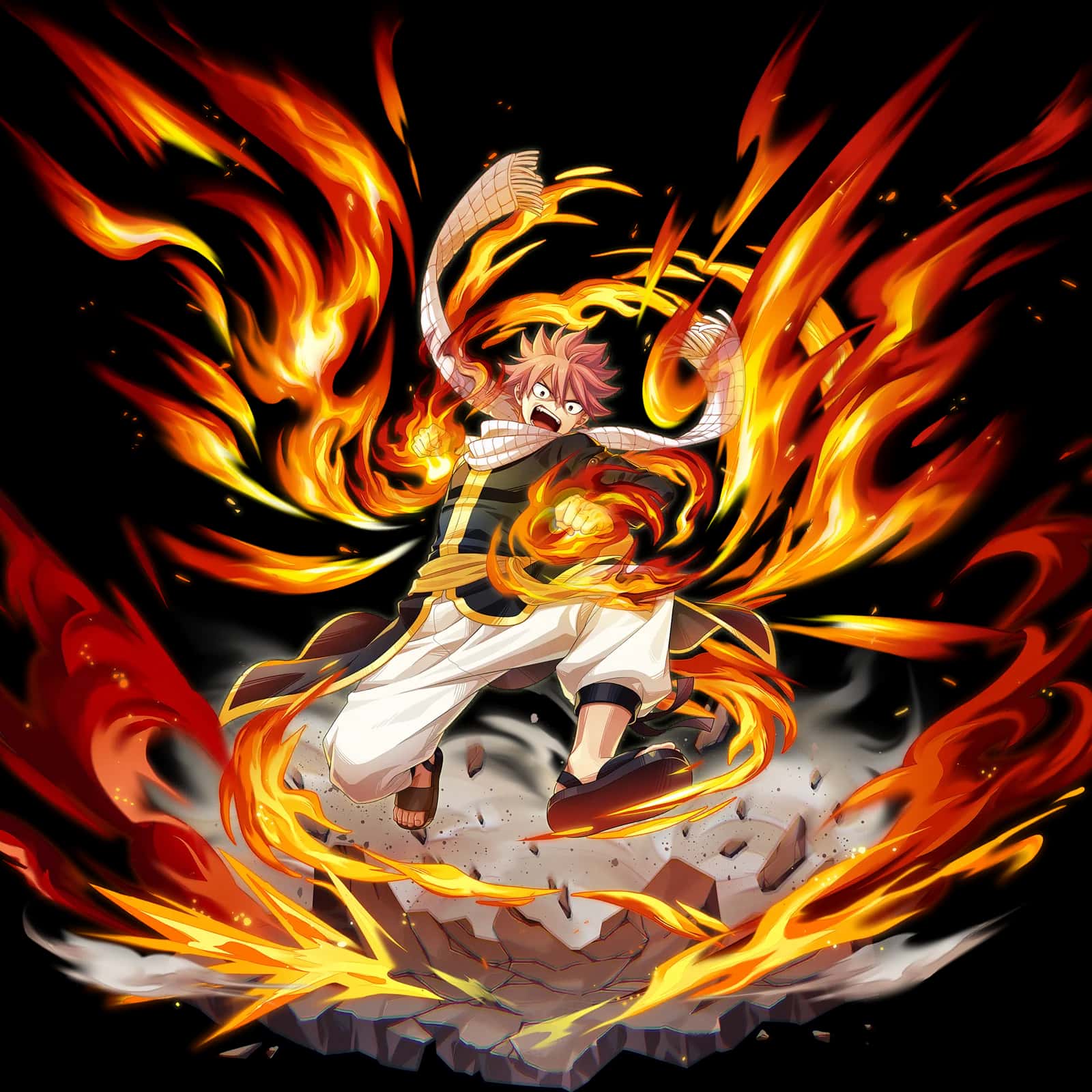 Natsu Dragneel key art