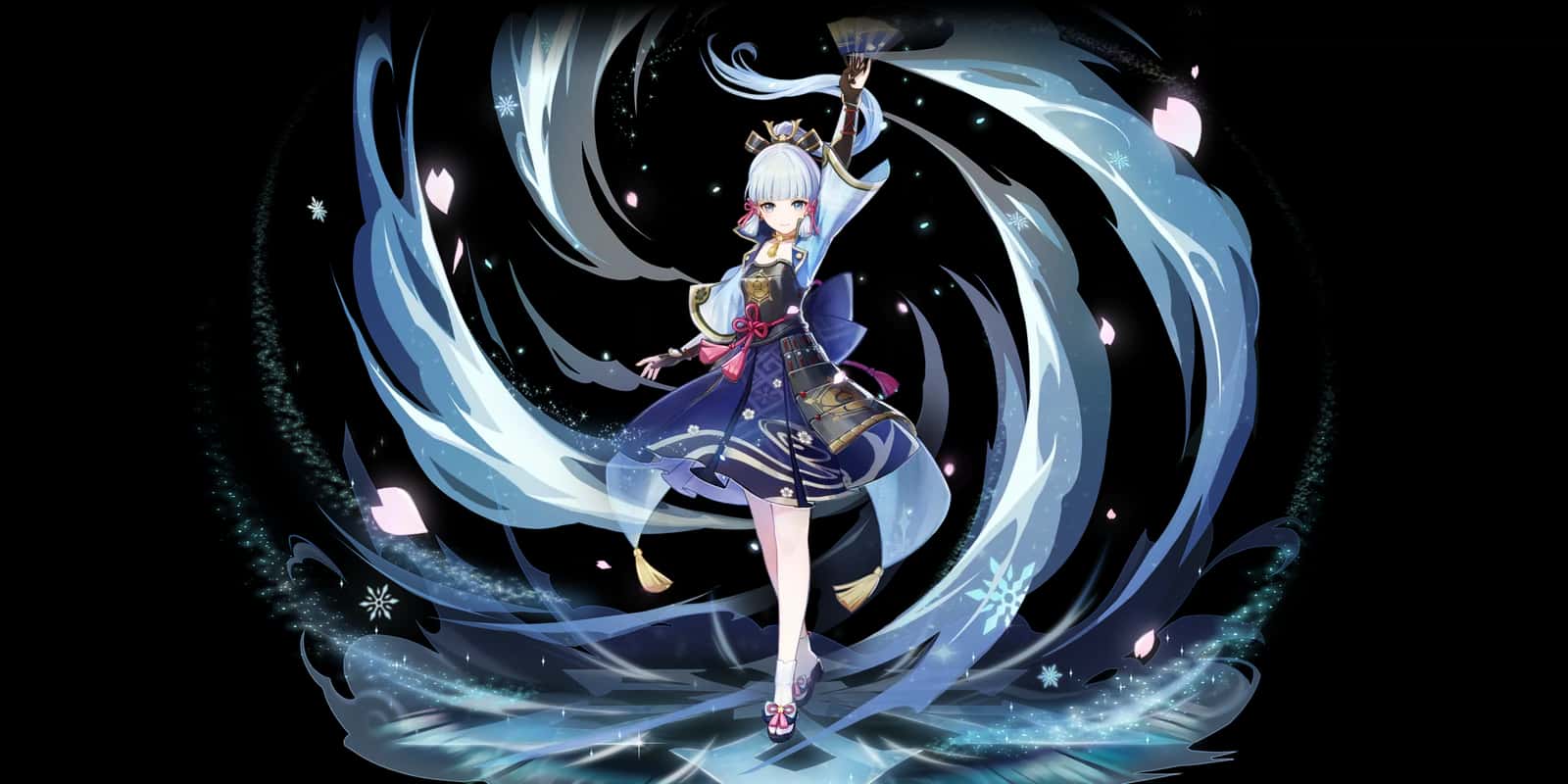 Kamisato Ayaka key art