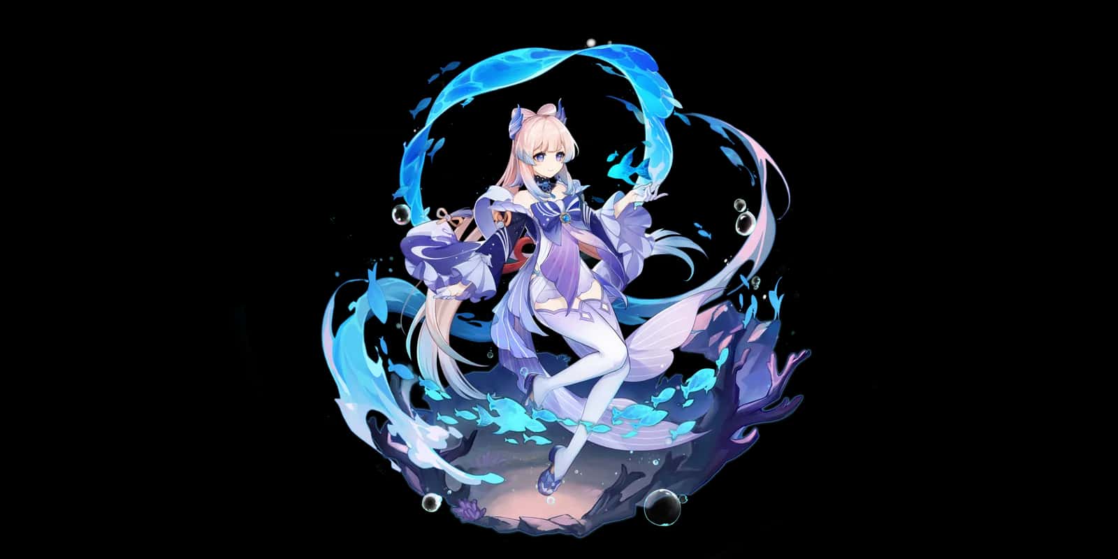 Sangonomiya Kokomi key art