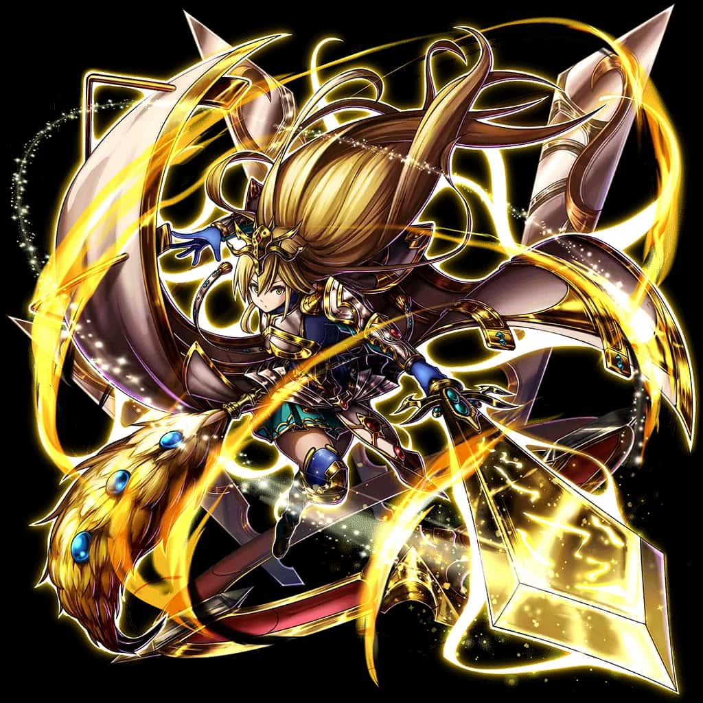 Shining Divine Warrior Platina key art