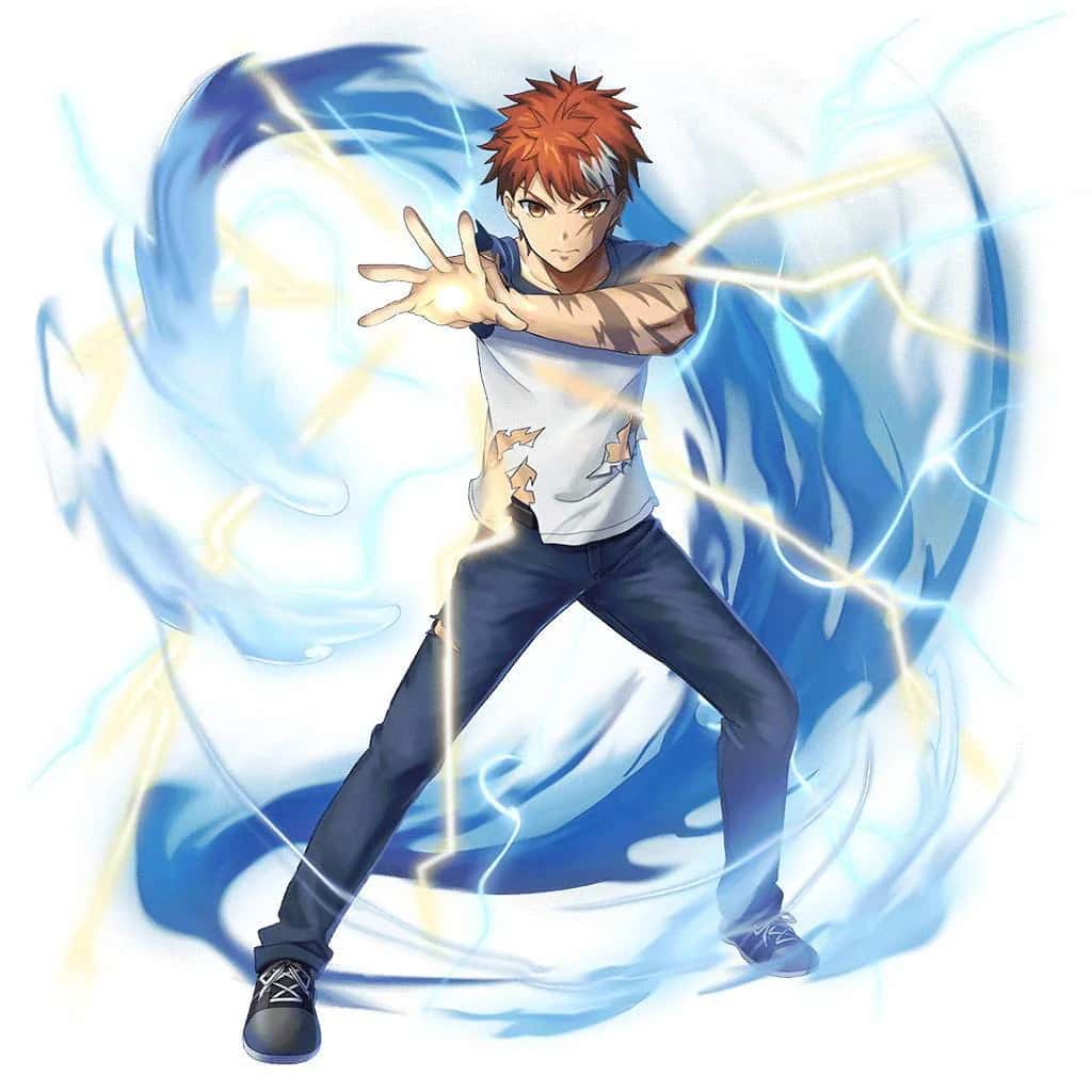 Shirou Emiya key art
