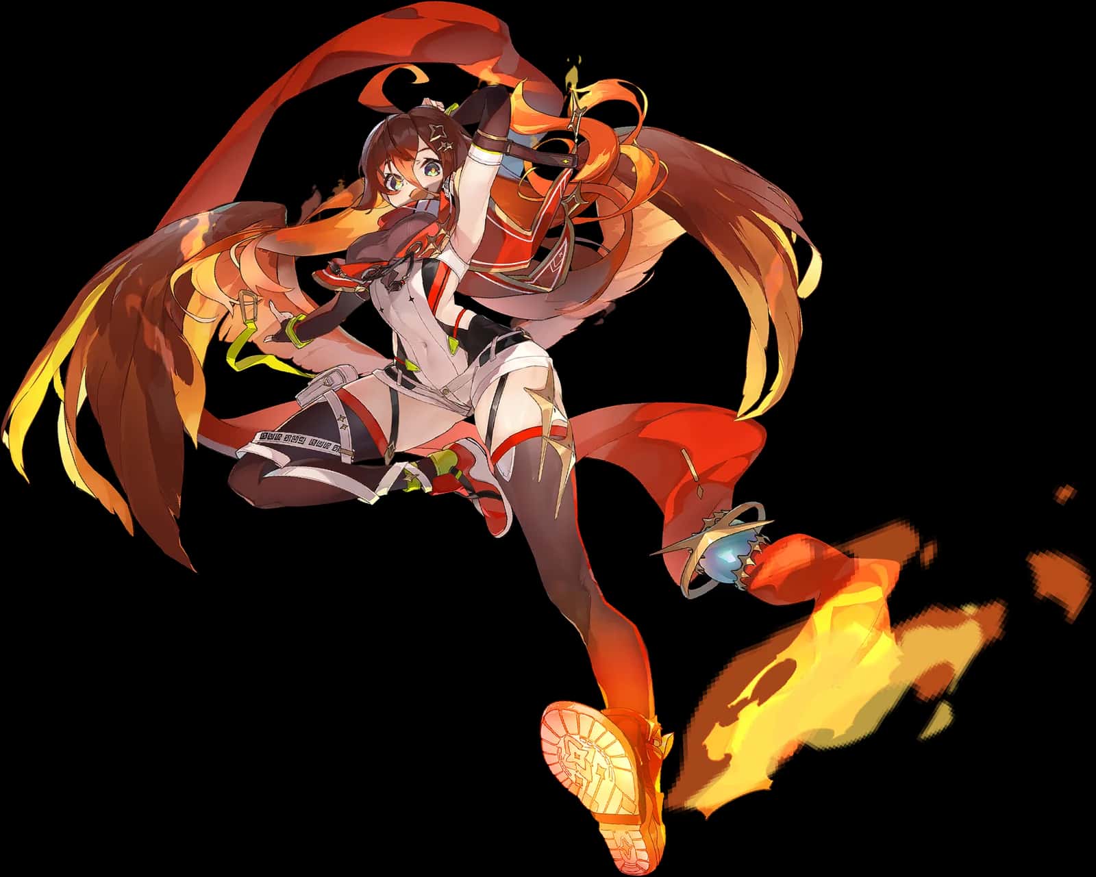 Flame Harpy Scintilla key art