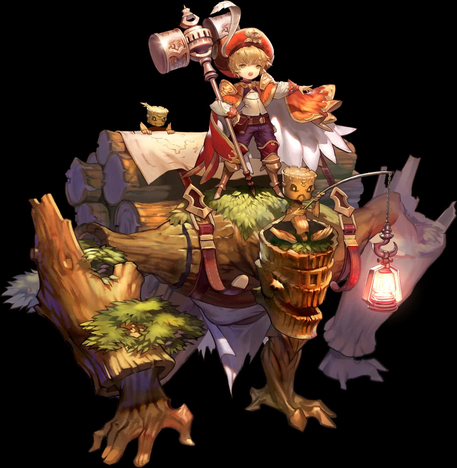 Golem Rider Alef key art