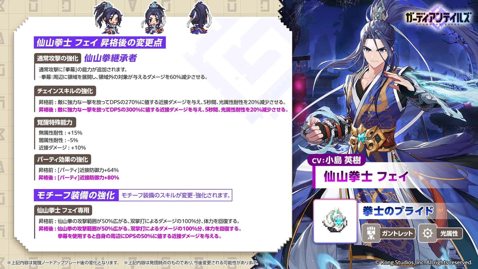 Kung Fu Master Fei key art