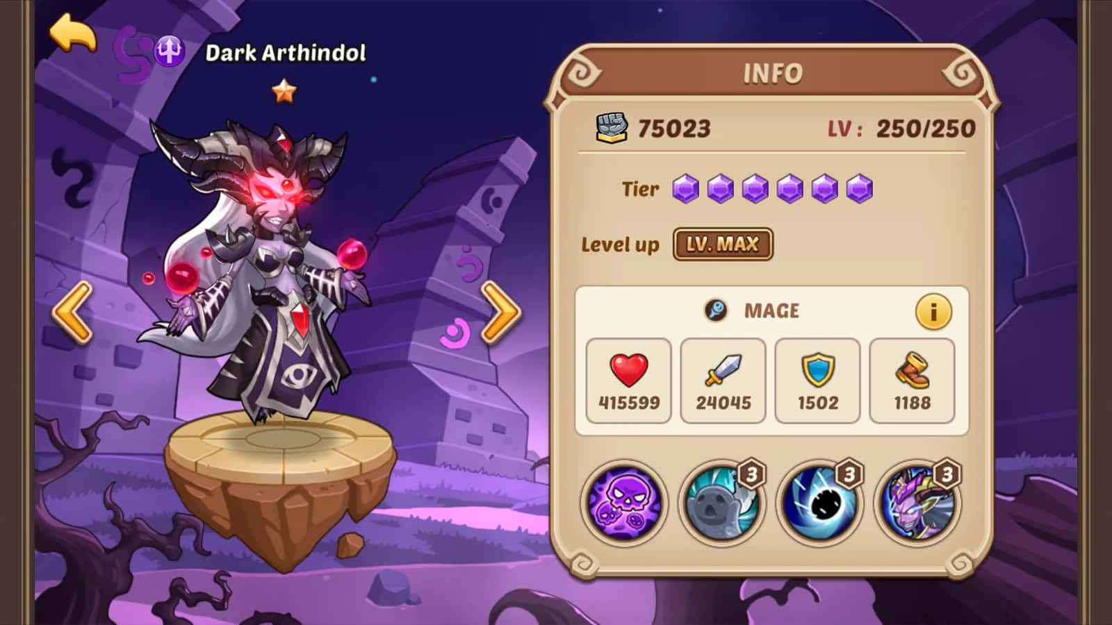 Dark Arthindol key art