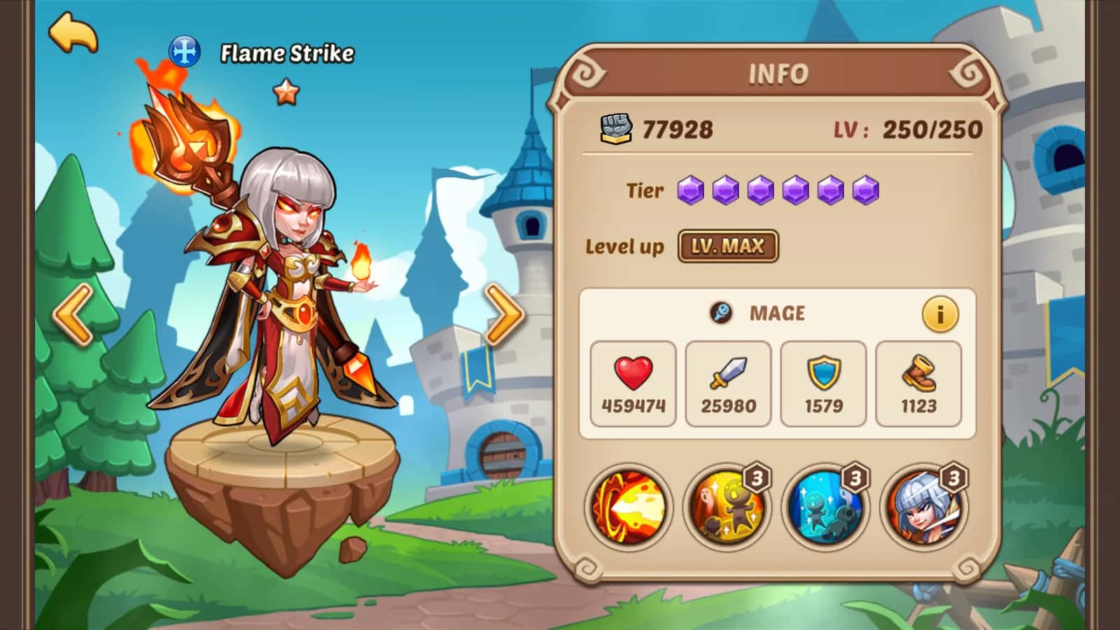 Flame Strike key art