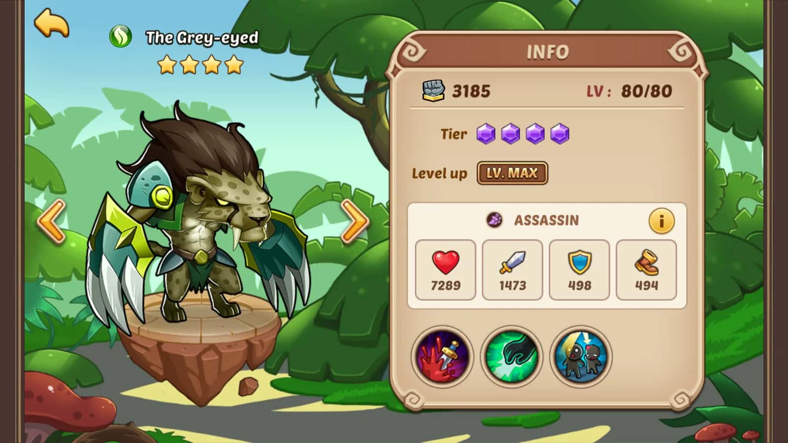 The Grey-eyed key art